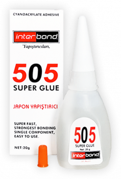 Супержиткий SuperGlue (суперклей) INTERBOND 505  20 г.