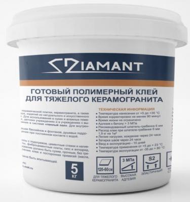 Готовый клей для тяжелого керамогранита Diamant Star lvl.300T