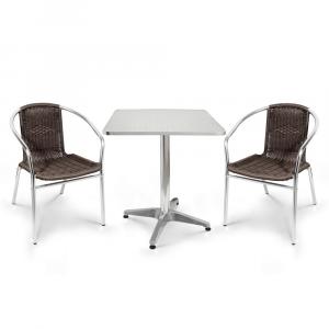 Комплект мебели  LFT-3099B/T3125-60x60 Brown (2+1)