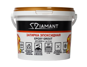 Затирка двухкомпонентная эпоксидная Diamant COLOR база  Цвет Хамелеон