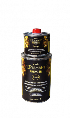 Супержидкая эпоксидная система для полировки камня Diamant Premier E 1016 1 кг. (комплект А 0,75кг.+В 0,25кг.)