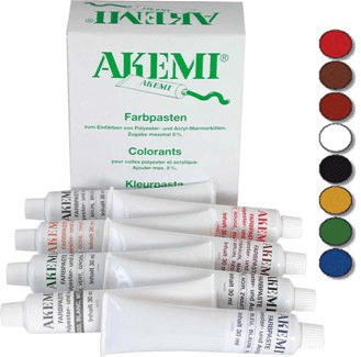 Краситель для полиэфирного клея AKEMI 30мл (Германия)