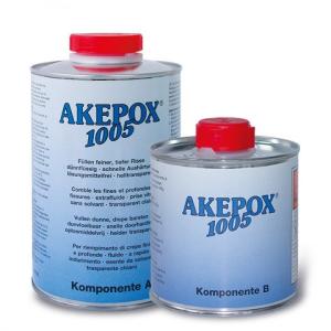 Эпоксидный жидкий клей AKEMI Akepox 1005 прозрачный бесцветный 1,25кг
