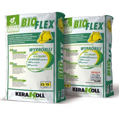 Универсальный 	эластичный клей для плитки и камня Kerakoll Bioflex Есо Grey (серый)