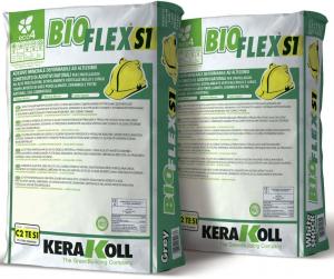 Эластичный клей для керамогранита, керамики и природного камня Bioflex S1 (Белый)