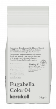 Декоративная полимерная затирка Kerakoll Fugabella Color 0-20 3кг №04