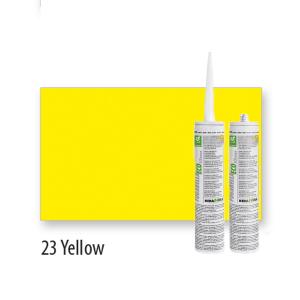 Силиконовый Герметик Kerakoll Fugabella Eco Silicone Герметик  310 мл. №23 - Giallo