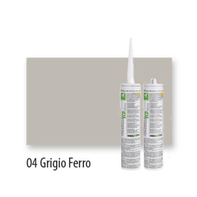Силиконовый Герметик Kerakoll Fugabella Eco Silicone Герметик  310 мл. №04 - Iron grey