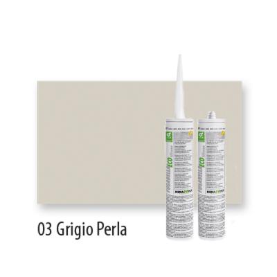 Силиконовый Герметик Kerakoll Fugabella Eco Silicone Герметик  310 мл. №03 - Pearl Grey