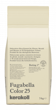 Декоративная полимерная затирка Kerakoll Fugabella Color 0-20 3кг №25