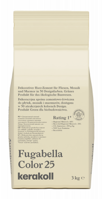 Декоративная полимерная затирка Kerakoll Fugabella Color 0-20 3кг №25