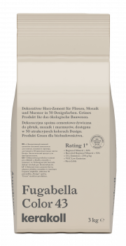 Декоративная полимерная затирка Kerakoll Fugabella Color 0-20 3кг №43