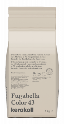 Декоративная полимерная затирка Kerakoll Fugabella Color 0-20 3кг №43