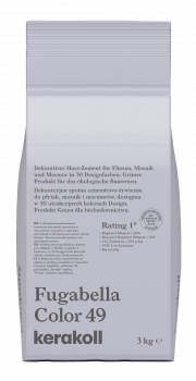 Декоративная полимерная затирка Kerakoll Fugabella Color 0-20 3кг №49