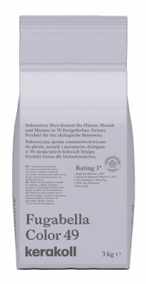 Декоративная полимерная затирка Kerakoll Fugabella Color 0-20 3кг №49